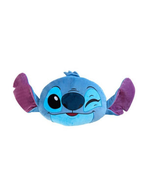 LILO & STITCH Disney Stitch Shaped Filled Cushion from B&Q
