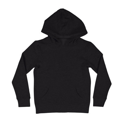 B&Q -  Boys Girls Plain Coloured Hoodie Jacket Kids Children Pockets Warm Hoody Hooded Sweatshirt OuterwearBlack7 To 8