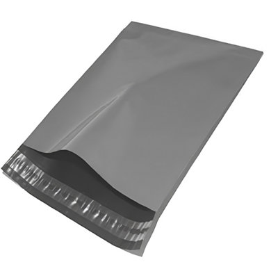 KSP PARTNERS LTD Ksp Grey Plastic Mailing Mail Post Postage Plastic Bags K10 (425 X 600 mm) 21 X 23) Pack Of 50 from B&Q