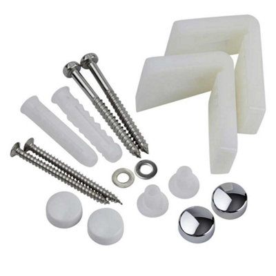 PEPTE Bidet & Toilet Pan Side Fixing Kit from B&Q