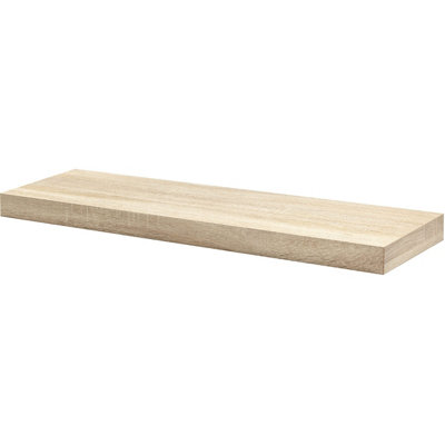 Mastershelf Floating Shelf KitOak90X25X5Cm from B&Q
