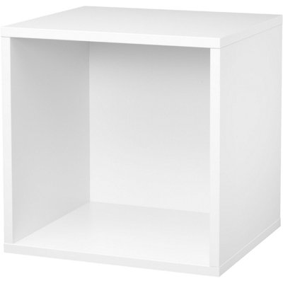 Mastershelf Floor/wall Cube White (Clic) from B&Q