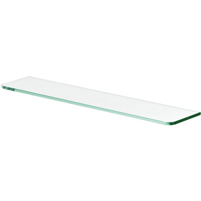 Mastershelf Glass Shelf 60X12X0.8Cm from B&Q