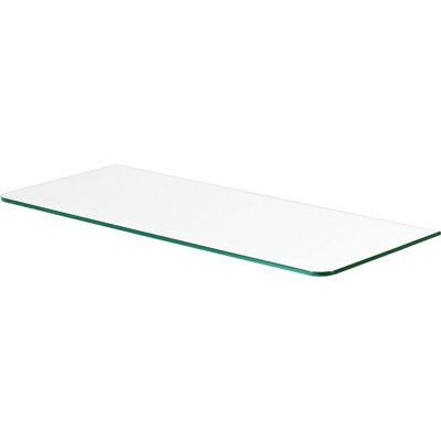 Mastershelf Glass Shelf 80X30X0.8Cm from B&Q