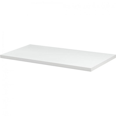 Mastershelf Sumo White Shelf 80X30X2.5Cm from B&Q