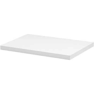 Mastershelf Sumo White Shelf 45X30X2.5Cm from B&Q