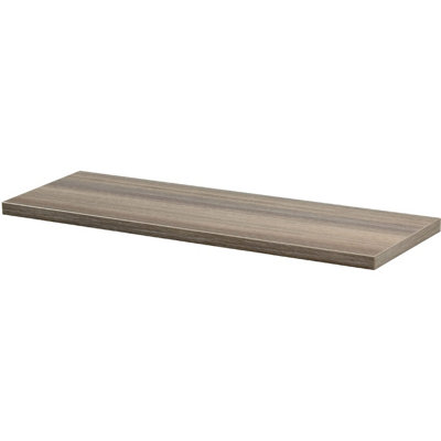 Mastershelf Driftwood Effect Shelf  60X25X1.9Cm from B&Q