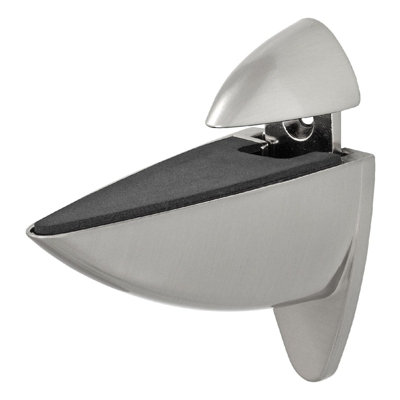 Mastershelf Ara Stainless Style Clip (Pair) from B&Q