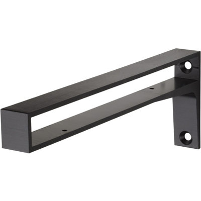 Mastershelf Black Belt Bracket (Each) from B&Q