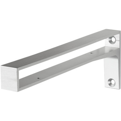 Mastershelf Silver Belt Bracket (Each)  30X2.5Cm from B&Q