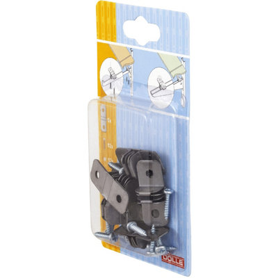 Mastershelf Twintrack Bracket White 47Cm from B&Q