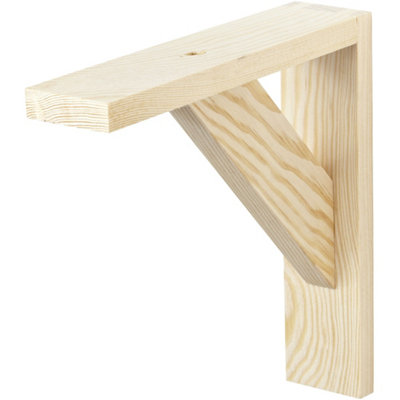 Mastershelf Country Bracket Wood from B&Q