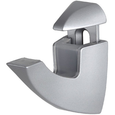 Mastershelf Scoop Bracket Silver (Pair)