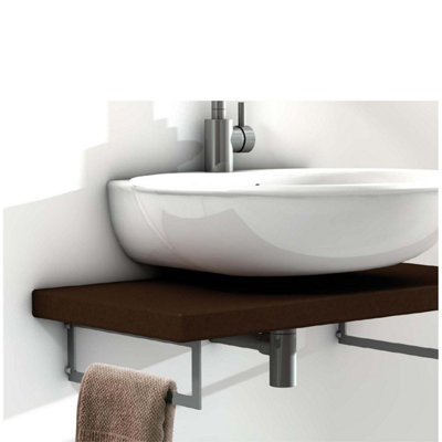 Mastershelf Floating Sink Bracket 44 Cm (Each) from B&Q