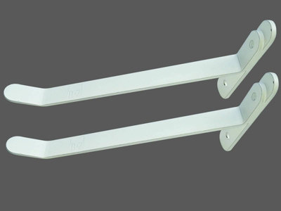 Mastershelf Radiator Shelf Bracket (Pair) from B&Q