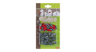 Mastershelf Modular Fixing Pack Oak from B&Q