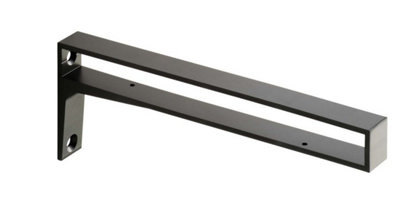 Mastershelf Black Belt Bracket (Each) from B&Q