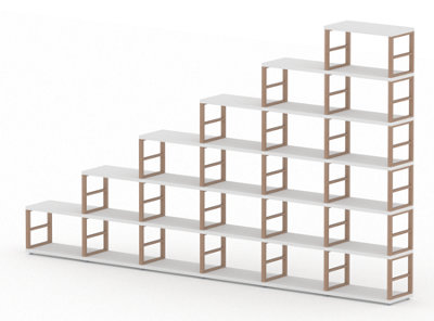 Mastershelf Maxx Modular 6 Step Cube from B&Q