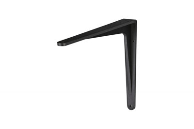 Mastershelf Black Herkules Bracket 29X24Cm from B&Q