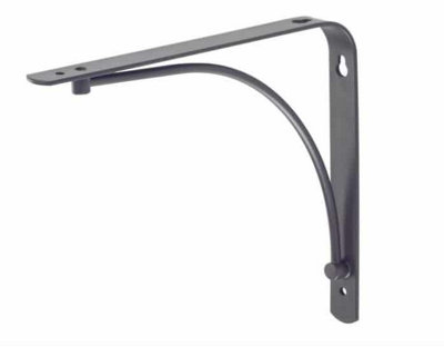 Mastershelf Arch Shelf Bracket Grey 23X18Cm (Each) from B&Q