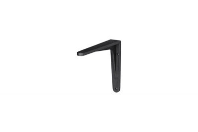 Mastershelf Black Herkules Bracket 14X11.5Cm from B&Q