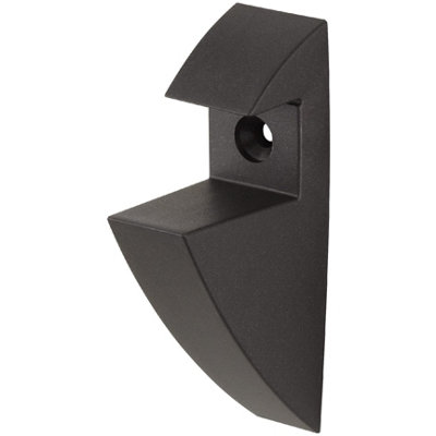 Mastershelf Black Clip Brackets 1.9Cm  (Pair) from B&Q