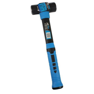 B&Q -  Tools Double Face 2Lb Lump Sledge Hammer With Fibreglass Handle 4502