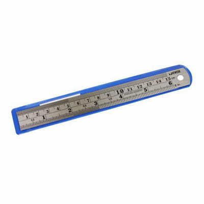 Us Pro 6in Stainless Steel Ruler