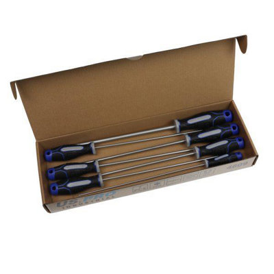 Us Pro Industrial 7Pc Long Star Torx Screwdrivers T10-T40 4609