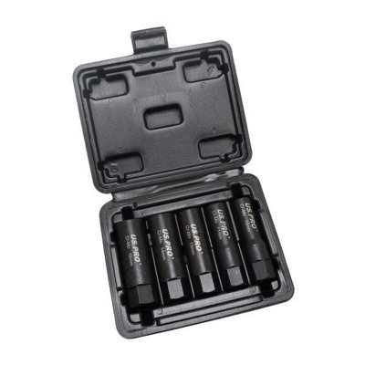 US PRO 5pc Deep Impact Twist Socket Set 10 11, 13 ,14, 16mm,  Damaged Bolts 7534 - Image 4