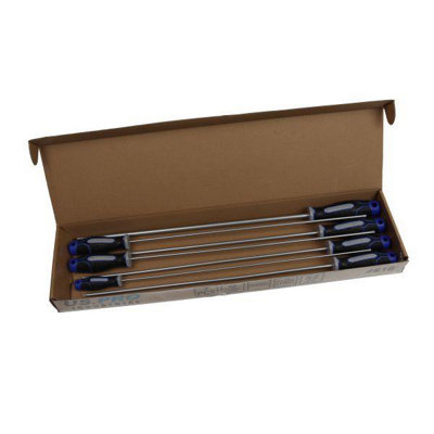Us Pro Industrial Tools 7Pc Extra Long Tamper Star Torx Screwdriver Set T10 - T40 4616