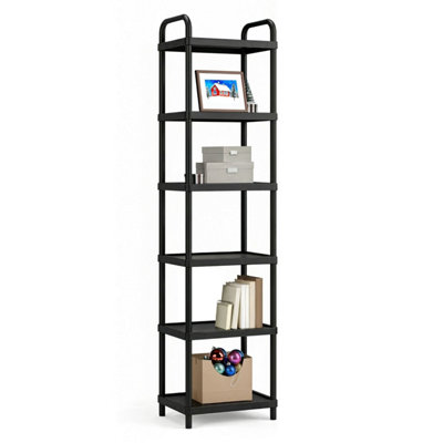 Abbaware 6 Tier Storage UnitBlack from B&Q