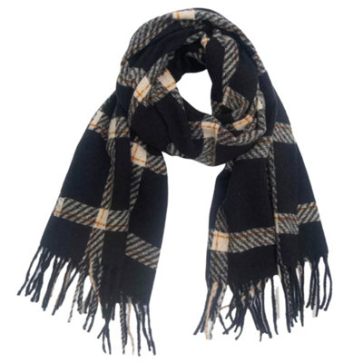 Gradient Gray Faux Mohair Scarf For WomenOversized Winter Scarf WrapSoft Warm Womens Long ScarfLightweight Plush Shawl Scarf from B&Q
