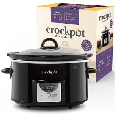 Crockpot 3.5L Slow Cooker - Black - Image 7