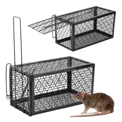 Kct Humane Mouse Mice Trap Rat No Kill Bait Rodent CatcherTwin Pack from B&Q