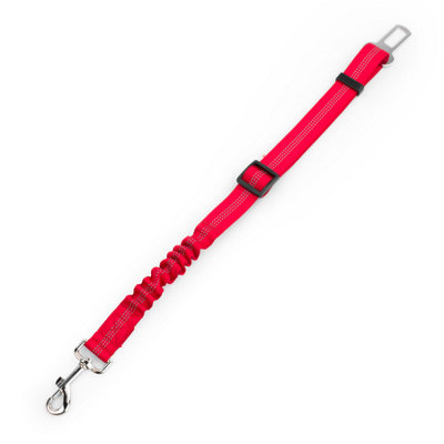 Kct Dog Animal Lead Seat Belt ClipRed from B&Q