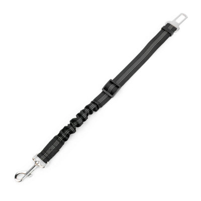 Kct Dog Animal Lead Seat Belt ClipBlack from B&Q