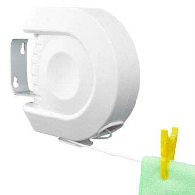 Kct Washing Line Single Retractable Clothesline15M from B&Q