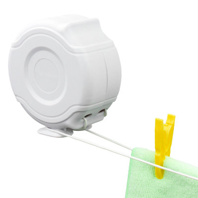 Kct Washing Line Twin Retractable Clothesline13M X 2 from B&Q