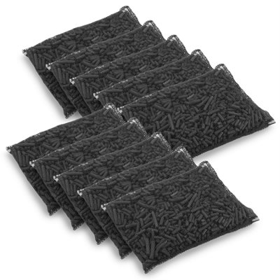 Pisces 10 X Aquarium Active Bio-Carbon Filter Media 500G Box from B&Q