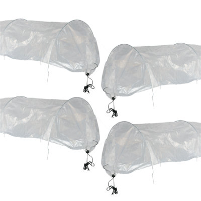 Kct 4 Pack Pe Grow Tunnel Allotment Greenhouse from B&Q