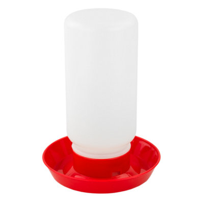 Kct Automatic Chicken Drinker 1L Outdoor Poultry Water Dispenser Bird Waterer