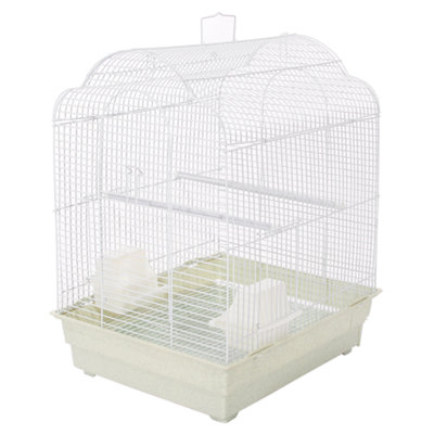 Kct Rosario Plus Exotic Portable Bird Cage Small - White - Image 3