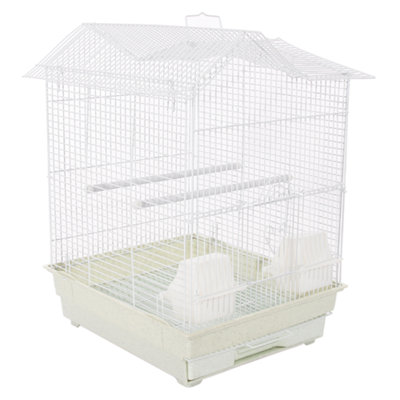 Kct Santiago Plus Exotic Portable Bird Cage Small - White - Image 3