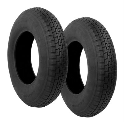 Kct 2Pcs 4.80 4.00-8 Wheelbarrow Trolley Cart Tyre 8" Rim / 16" Wheel