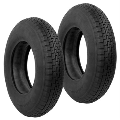 Kct 2Pcs 4.80 4.00-8 Wheelbarrow Inner Tube & Tyre With Straight Valve Stem (Tr13) To Fit 16" Wheel from B&Q