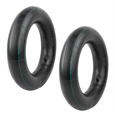 Kct 2Pc 4.80 4.00-8 Wheelbarrow Inner Tube With Straight Valve Stem (Tr13) To Fit 16" Wheel