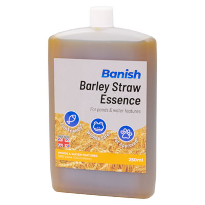 Pisces Banish Barley Straw Essence Pond Water Treatment 250Ml Green Algae Blanketweed from B&Q