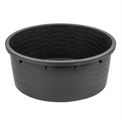 Pisces 150L Pond Sump Round Bucket Garden Water Feature Tub Pebble Pool Wildlife Reservoir Refuge Fish Plastic Heavy Duty from B&Q