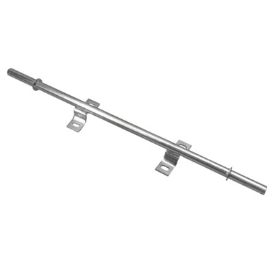 B&Q -  700X20mm Twin Wheel Wheelbarrow Axle Replacement Part 27" Frame Two Brackets